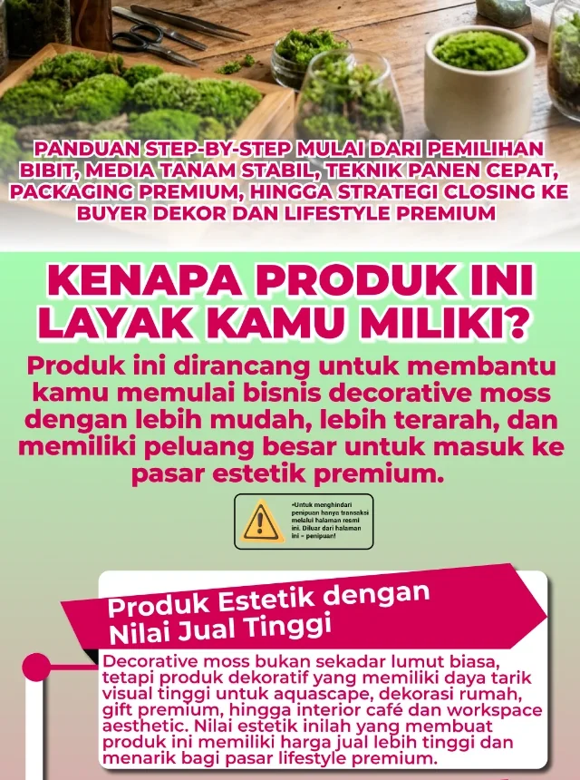 E-Book Bisnis Decorative Moss section 2