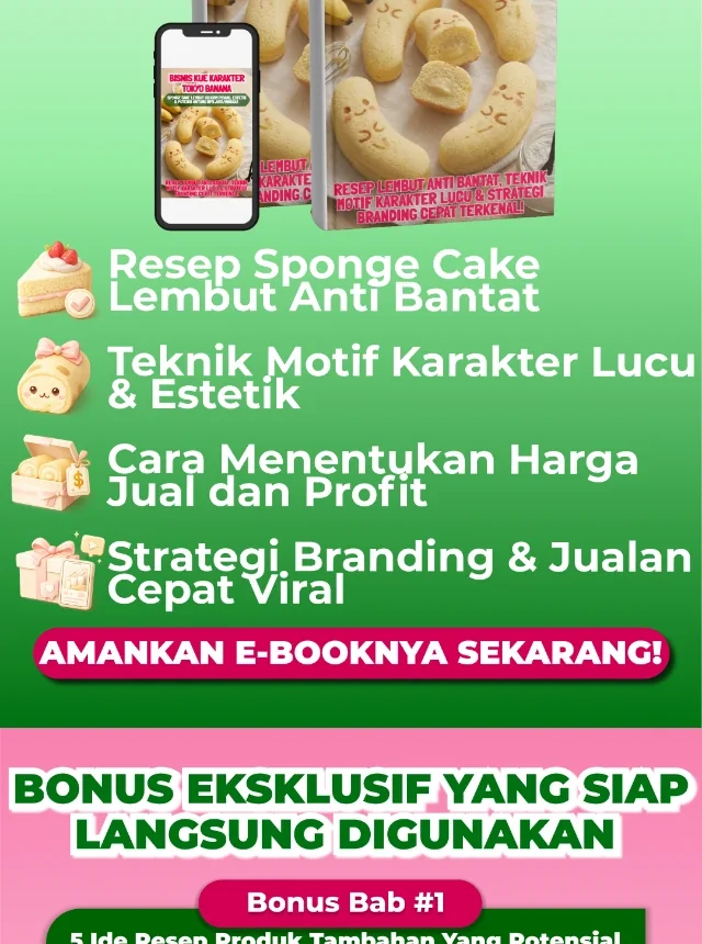 E-Book Bisnis Kue Karakter Tokyo Banana section 4